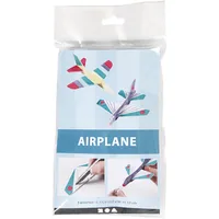 Creativ Company Bastelset Flugzeug, 3 Stück - Altersempfehlung ab: 5 Jahren - Set: Ja - Produktart: Bastelset