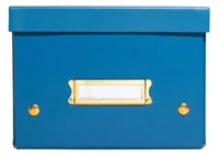 Exacompta 62252E file storage box Karton, Papier Blau