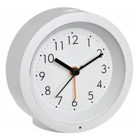 TFA Dostmann Klassischer Wecker Weiss - Funktionen: Alarm - Ausstattung: Zeit - Displaytyp: Analog - Detailfarbe: Weiss - Funksignal: Nein - Betriebsart: Batteriebetrieb