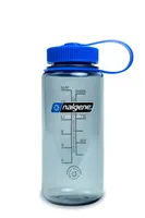 nalgene Trinkflasche Wide Mouth Sustain 500 ml, Grau - Material: Tritan - Eigenschaften: Aus recyceltem Material - Zertifikate: Keine Zertifizierung - Spülmaschinenfest: Ja - Volumen: 500 ml - Farbe: Grau