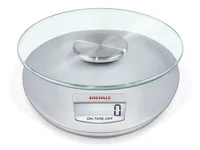 Soehnle Küchenwaage Roma Silver Silber - Bedienungsart: Elektronisch - Messschritte: 1 g - Tara-Zuwiegefunktion: Ja - Detailfarbe: Silber - Gewicht Max.: 5 kg - Material: Kunststoff