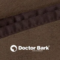 Doctor Bark Hunde-Decke Fleece M Braun, 100 x 70 cm - Breite: 100 cm - Länge: 70 cm - Detailfarbe: Braun - Tierart: Hund - Produkttyp: Decke