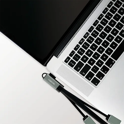 Logilink USB-HUB 3-Port,2xUSB2.0AF 1xUSB3.0AF,gewink.Steck