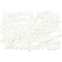 Creativ Company 682001 beads Seed bead Glass White