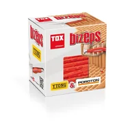 Tox-Dübel Spreizdübel Bizeps 12x90 mm 25 Stück - Bohrdurchmesser: 12 mm - Länge: 90 mm - Verpackungseinheit: 25 Stück - Für Material: Nylon - Set: Nein