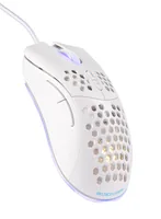 Deltaco Gaming GAM-108-W mouse Right-hand USB Type-A Optical 6400 DPI
