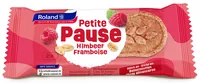 Roland Snacks Petite Pause Himbeere 3 x 35 g - Produkttyp: Beeren - Nährwertangabe pro: 100 g - Energiegehalt (in kj): 1909 KJ - Energiegehalt (in kcal): 455 Kcal - Fett: 18 g - Gesättigte Fettsäuren: 2.3 g