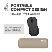 Fellowes Breyta poggiapolso Silicone Sabbia