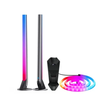 Govee Pro Gaming-Licht DreamView G1, RGBIC, WiFi - Lampensockel: LED fest verbaut - Farbtemperatur Kelvin: Keine Angabe - Aussenanwendung: Nein - Gesamtleistung: 36 W - Leuchten Kategorie: Starterset - Lichtfarbe: RGBIC - farbig (IC-Chip)