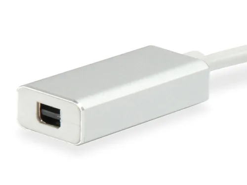 Equip Adapter USB-C->MiniDisplayPort StBu 0.15m Alu.