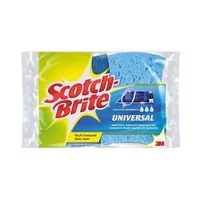 Scotch-Brite Schwamm Scotch-Brite Cellulose Delicate 2 Stück - Materialtyp: Kunststoff - Material: Schaumstoff - Eigenschaften: Keine Eigenschaft - Zertifikate: Keine Zertifizierung - Fleckenradierer: Nein - Geeignete Oberflächen: Glaskeramik - Universal 