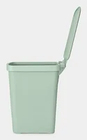Brabantia Recyclingbehälter StepUp 25 l, Grün - Material: Recycling Kunststoff - Fassungsvermögen: 25 l - Anzahl Behälter: 1 - Detailfarbe: Grün - Form: Eckig