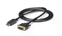 StarTech.com DisplayPort to DVI Cable - 6ft / 2m - 1920 x 1200 - M/M – DP to DVI Adapter Cable – Passive DisplayPort Monitor Cable (DP2DVI2MM6)