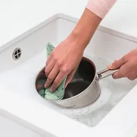 BRABANTIA Mikrofaser-Reinigungstuch 216282 Hellgrün 2 Stück