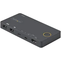 2 PORT HYBRID USB-C KVM SWITCH KVM SWITCH - 4K 60HZ HDMI 2.0