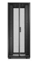 APC Easy Rack, 42U, Black, With Roof, Castors, Feet, 4 Brackets, and Side Panels, No Bottom, 1991H x 800W x 800D mm