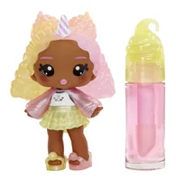 MGA Entertainment Yummiland Lip Gloss Doll Series 2- Cotton Candy (Nia Candy Fluff)