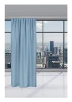 Casa Leon Verdunklungsvorhang mit Faltenband Vulcano 140 cm x 245 cm - Breite: 140 cm - Höhe: 245 cm - Nachhaltigkeit: Nicht angegeben - Aufhängung: Clic Gleiter - Vorhangtyp: Vorhang mit Faltenband - Motiv: Ohne Motiv