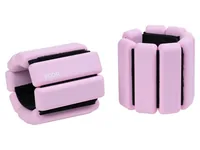 KOOR F00929 wrist weights 1 kg Black, Pink
