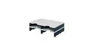 STYRO Styrodoc duo Aufbaueinheit 268-12021.98 schwarz/grau 4 Fächer