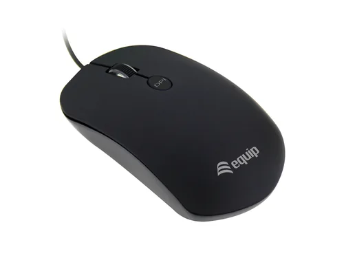 Equip Komfortmaus USB-A Stecker LR 1.50m schwarz