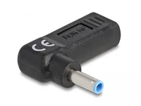 Delock Adapter USB-C zu HP 4.5 x 3.0 mm 90° gewinkelt - Zubehörtyp: Adapter
