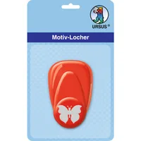 URSUS Motivstanzer Schmetterling klein, 1.6 cm - Durchmesser: 1.6 cm - Motiv: Schmetterling