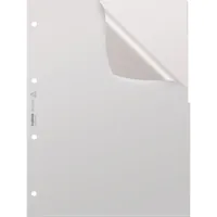 Kolma Zeigetasche Kongresshüllen 50 Stück - Typ: Zeigetasche - Ausstattung: Dokumentenfach - Detailfarbe: Transparent - Material: Kunststoff