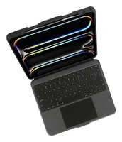 TARGUS Versavu - Tastatur und Folio mit Trackpad - kabellos - Bluetooth 5.0 - QWERTY - GB - Schwarz