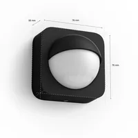 Philips by Signify 8719514342262 rilevatore di movimento Wireless Parete Nero