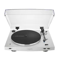 Audio-Technica Plattenspieler mit Bluetooth AT-LP3XBT Weiss - Detailfarbe: Weiss - Plattenspieler Antriebsart: Riemenantrieb - Platte Geschwindigkeit: 45 U/min - 33? U/min - Tonabnehmer: Dabei - Tonarm: J-Form - Anwender: HiFi