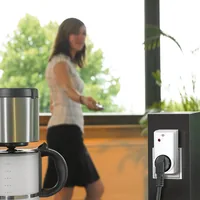 Funkschalt-Set RCS 1000 N Comfort (weiß, zwei Schaltsteckdosen, eine Fernbedienung)
