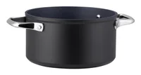 Lunasol Kochtopf Saturn Terra Ø 20 cm, Schwarz 3.4 L - Material: Aluminium - Topfart: Kochtopf - Kompatible Kochfelder: Elektro - Glaskeramik - Induktion - Antihaftbeschichtung: Ja - Detailfarbe: Schwarz - Spülmaschinenfest: Ja