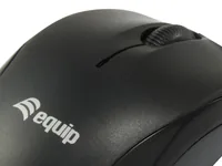 Equip Reisemaus USB-A Stecker LR 0.80m schwarz