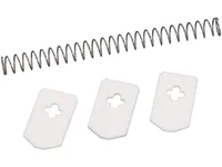 Leifheit Kirschenentkerner Ersatzteile - Fruchtart: Kirsche - Detailfarbe: Silber - Weiss - Material Küchenhelfer: Gummi - Stahl