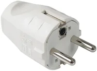 Bachmann 910.200 electrical power plug Type F White