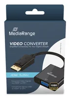 MediaRange HDMI to DVI-I Video Converter, 20cm, Black