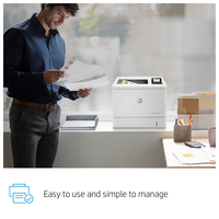 HP Color LaserJet Enterprise M554dn Printer series 1200 x 1200 DPI A4