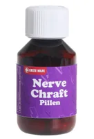 Trendcompany Nerve Chraft Schokopille - Nährwertangabe pro: 100 g - Energiegehalt (in kj): 464 KJ - Energiegehalt (in kcal): 1949 Kcal - Fett: 16 g - Davon gesättigte Fettsäuren: 9.8 g - Kohlenhydrate: 76 g