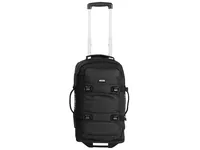 KOOR Reisekoffer Jiibs 50 L, Schwarz - Kofferart: Weichschalengepäck - TSA-Schloss: Nein - Detailfarbe: Schwarz - Handgepäck kompatibel: Ja - Material: rPET Polyester - Anzahl Rollen: 2