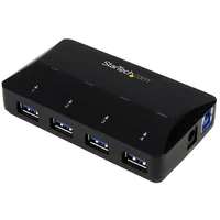 4-PORT USB 3 HUB + 2.4A DCP .