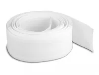 Delock Geflechtschlauch mit Klettverschluss 5 m x 19 mm Weiss - Detailfarbe: Weiss - Breite: 19 mm - Länge: 5 m - Produkttyp: Kabelschlauch - Ausstattung Kabelmanagement: Zuschneidbar - Wiederverwendbar - Verpackungseinheit: 1 Stück