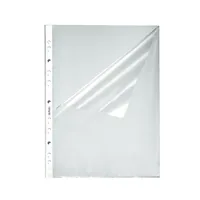 Herlitz Prospekthülle A4 PP Standard 100St genarbt oben se