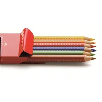 FABER-CASTELL Farbstifte Jumbo Grip 110906 6-farbig