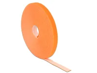 Delock Klettband auf Rolle L 10 m x B 13 mm orange