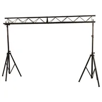 BeamZ Lichtbrücke Light Bridge 2 - Höhenverstellbar: Ja - Detailfarbe: Schwarz - Material: Metall - Gewicht: 26 kg - Stativ-Bauart: Bodenstativ