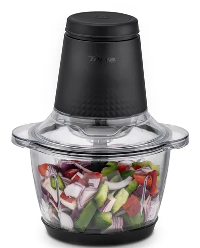 Trisa Zerkleinerer Chop Noir Transparent/Schwarz - Detailfarbe: Schwarz - Transparent - Gerätetyp: Zerkleinerer - Volumen: 1.2 l - Ausstattung: Zerkleinerer