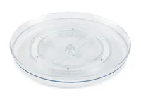 Rotho Drehteller Küchenorganizer - Anwendungszweck: Schokolade - Gewürz - Butter - Hartkäse - Materialtyp: Glas - Material: Glas - Detailfarbe: Transparent - Set: Nein
