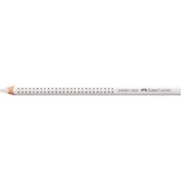 FABER-CASTELL Farbstifte Jumbo GRIP 110901 weiss