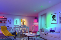 Paulmann Einbauleuchte Base Zigbee 3.0 - Lampensockel: LED fest verbaut - Farbtemperatur Kelvin: 3000 bis 6500 K - Aussenanwendung: Nein - Gesamtleistung: 14.7 W - Leuchten Kategorie: Einbauleuchte - Lichtfarbe: RGBW - farbig + weiss - Tunable White